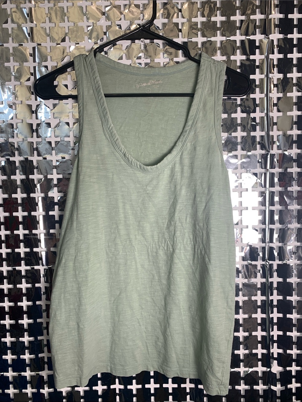 Universal Thread Sage Green Scoop Neck Tank Top